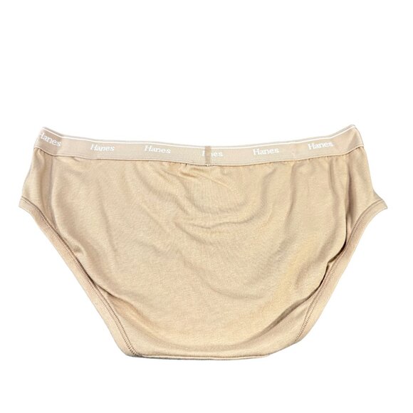 Hanes Originals Women's Size Medium Panty Hipster Beige New With Tags - Picture 2 of 8